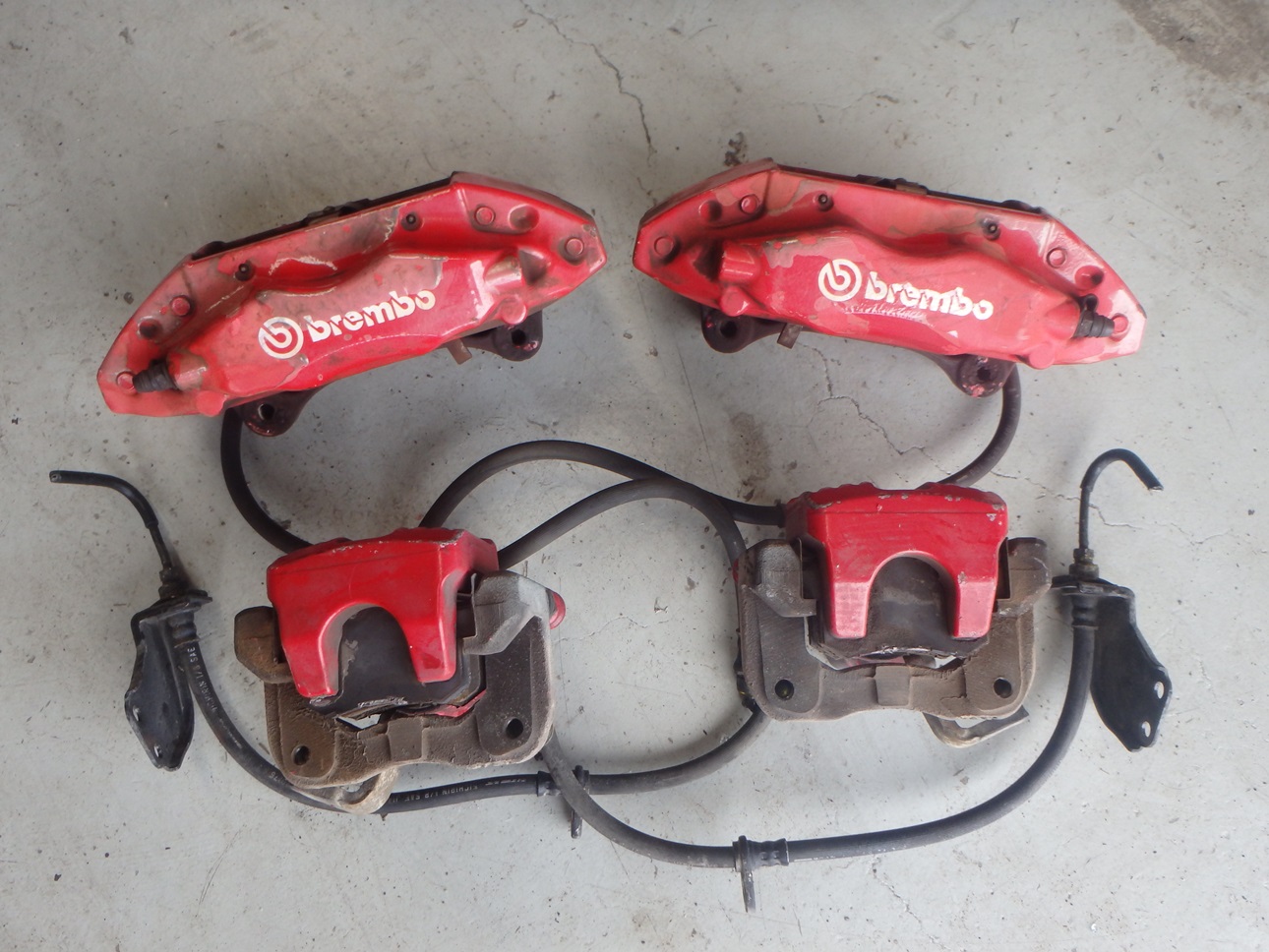 Honda Integra DC5 Type R Brembo Front Rear Brake Caliper Set JDM 5 eBay